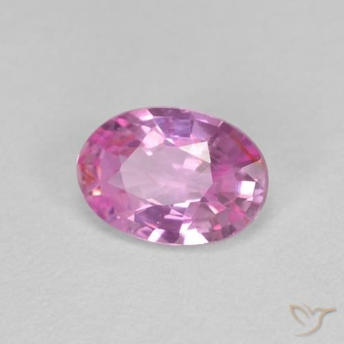 9,17 ctw natürlicher Intensives Rosa Saphir, Oval, VS
