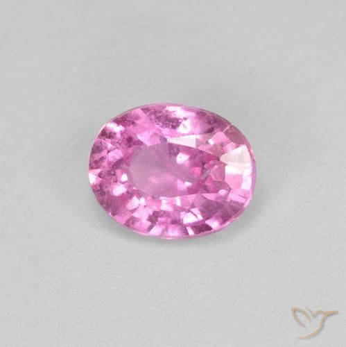 9,17 ctw natürlicher Mittelrosa Saphir, Oval, VS