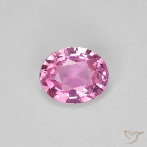 0.37ct Natürlicher Mittelrosa Saphir, Oval, VVS-VS