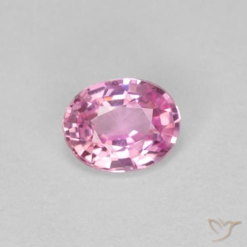 0.38ct Natürlicher Königslila Rosa Saphir, Oval, VS