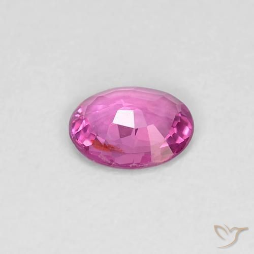 9,17 ctw natürlicher Intensives Rosa Saphir, Oval, VS
