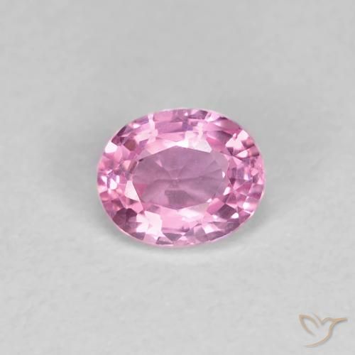 0.48ct Natürlicher Königslila Rosa Saphir, Oval, VVS-VS