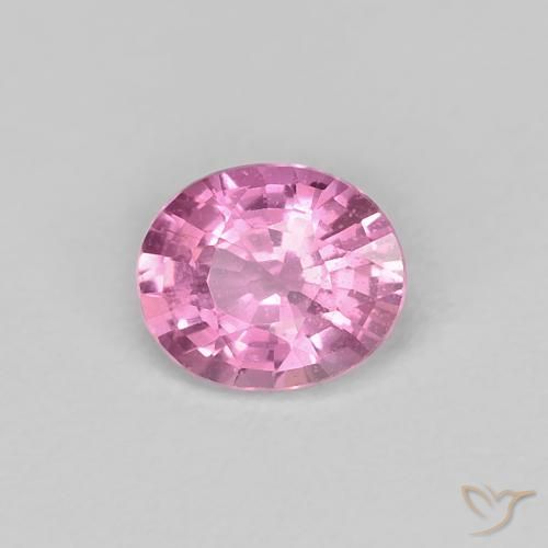 9,17 ctw natürlicher Sehr helles Royal Purple Pink Saphir, Oval, VS