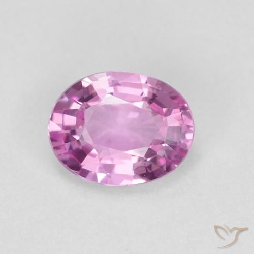 0.52ct Natürlicher Intensives Lila Saphir, Oval, VVS