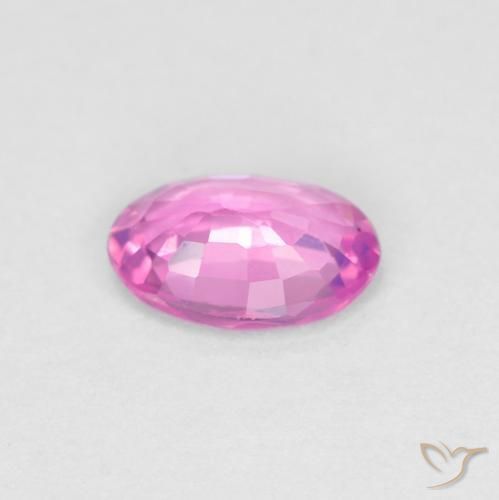 9,17 ctw natürlicher Intensives Rosa Saphir, Oval, VVS