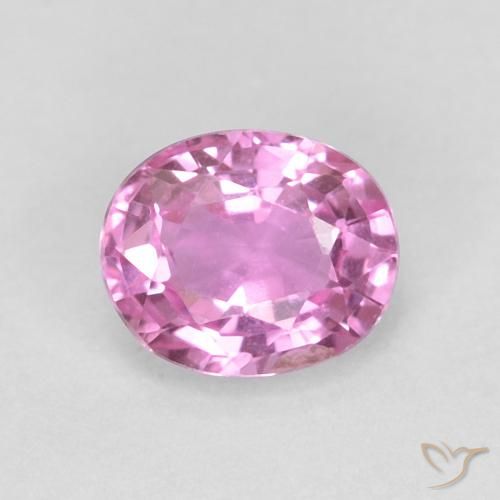 9,17 ctw natürlicher Königslila Rosa Saphir, Oval, VVS
