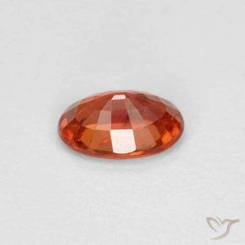 9,17 ctw natürlicher Mittelorange Saphir, Oval, VS