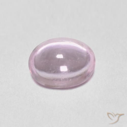 0.51ct Natürlicher Sehr heller Rosaton Saphir, Oval, Transparent