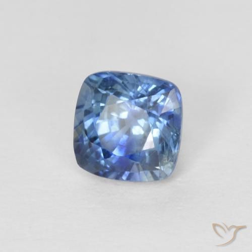 9,17 ctw natürlicher Navy blau Saphir, Kissen, VS