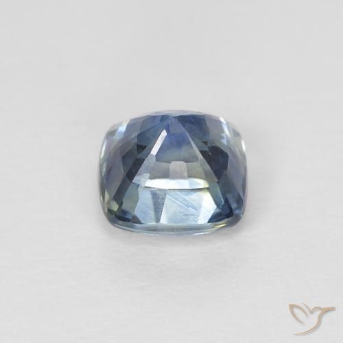 9,17 ctw natürlicher Navy blau Saphir, Kissen, VS