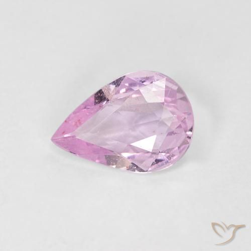 0.52ct Natürlicher Mittelviolett Saphir, Birnenform, VVS-VS