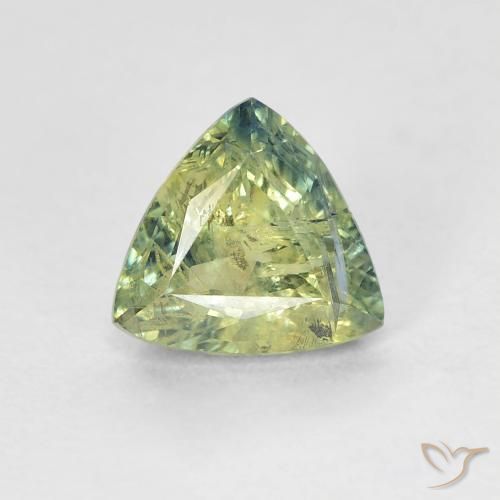 1.04ct Natürlicher Mehrfarbig Saphir, Trillion, VS-SI