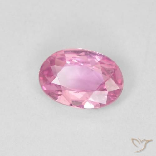 9,17 ctw natürlicher Pink Saphir, Oval, VVS