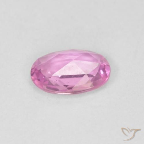9,17 ctw natürlicher Lila-rosa Saphir, Oval, VVS