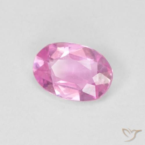 9,17 ctw natürlicher pink Saphir, Oval, VVS