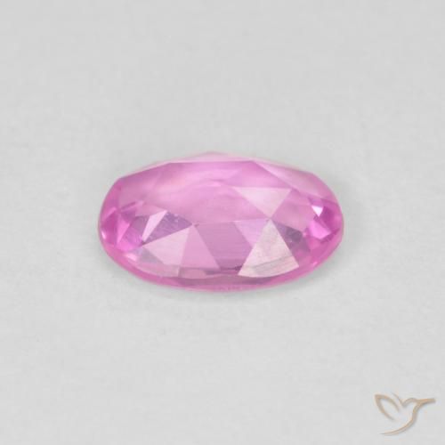 9,17 ctw natürlicher pink Saphir, Oval, VVS