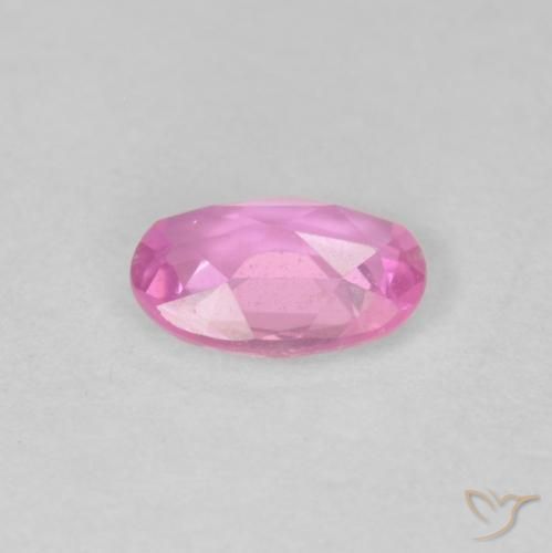 9,17 ctw natürlicher Pink Saphir, Oval, VVS