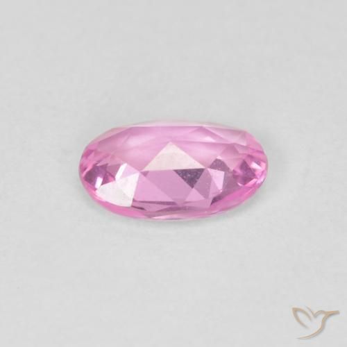 9,17 ctw natürlicher Pink Saphir, Oval, VVS