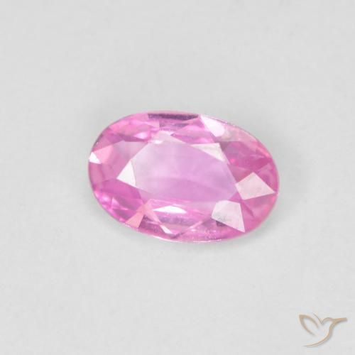 9,17 ctw natürlicher pink Saphir, Oval, VVS