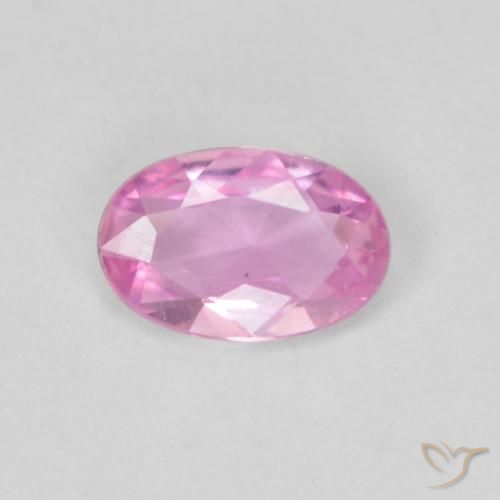0.40ct Natürlicher Helles Rosa-Lila Saphir, Oval, VVS-VS