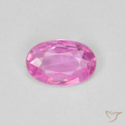 0.36ct Natürlicher Mittelviolett Saphir, Oval, VVS-VS