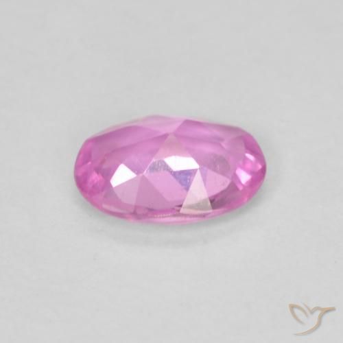 9,17 ctw natürlicher Helles Rosa-Lila Saphir, Oval, VVS-VS