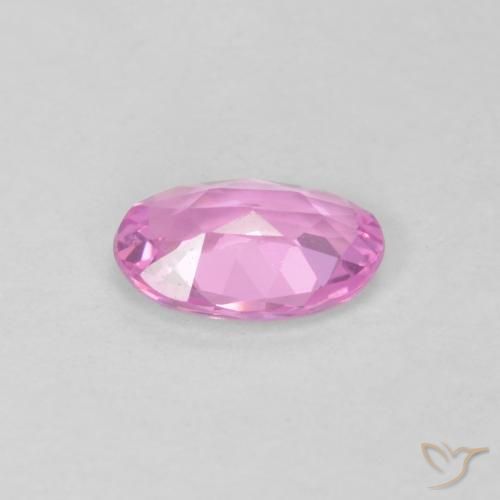 9,17 ctw natürlicher Mittelrosa Saphir, Oval, VVS