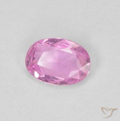 9,17 ctw natürlicher Mittelrosa Saphir, Oval, VVS