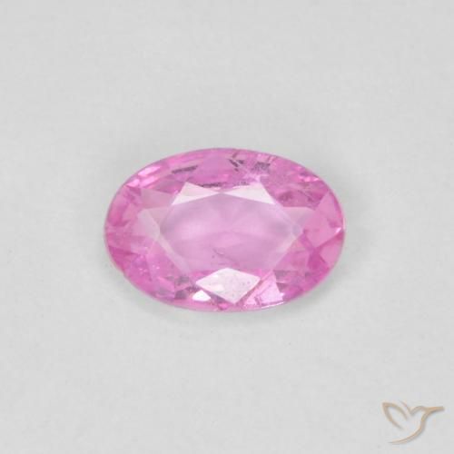 0.36ct Natürlicher Königslila Rosa Saphir, Oval, VVS
