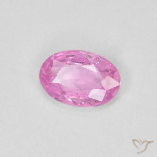 9,17 ctw natürlicher Königslila Rosa Saphir, Oval, VVS