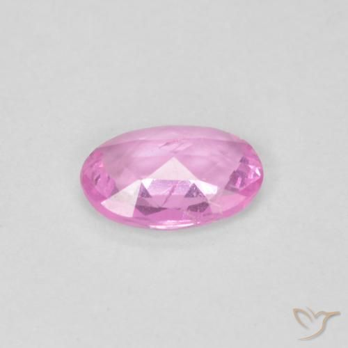 9,17 ctw natürlicher Königslila Rosa Saphir, Oval, VVS
