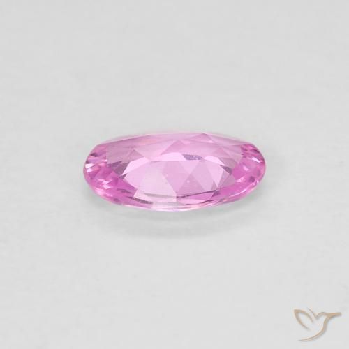 9,17 ctw natürlicher hellrosa Saphir, Oval, VVS