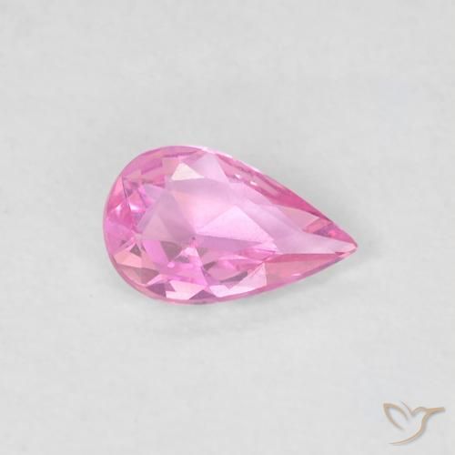 9,17 ctw natürlicher Purpur Rosa Saphir, Birnenform, VVS