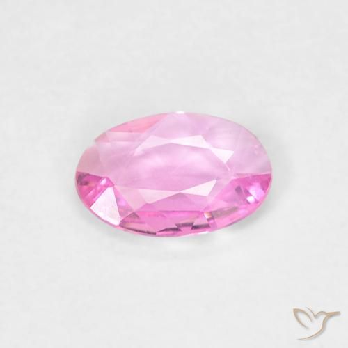 0.34ct Natürlicher Mittelviolett Saphir, Oval, VVS