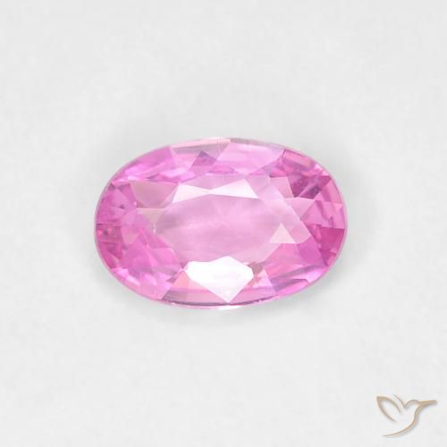0.40ct Natürlicher Intensives Lila Saphir, Oval, VVS