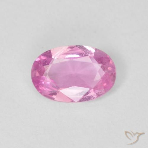 0.38ct Natürlicher Pink Saphir, Oval, VS