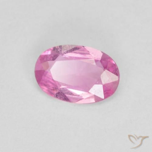 9,17 ctw natürlicher Pink Saphir, Oval, VS