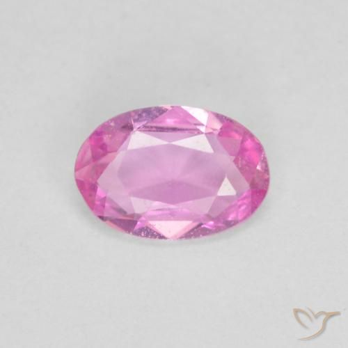 0.39ct Natürlicher pink Saphir, Oval, VS