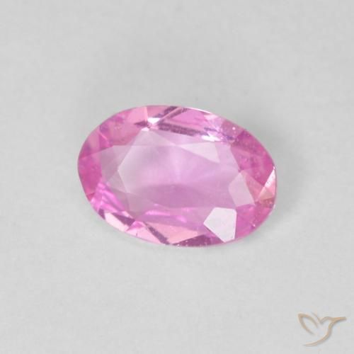 9,17 ctw natürlicher pink Saphir, Oval, VS