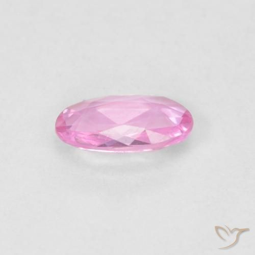 9,17 ctw natürlicher Pink Saphir, Oval, VVS