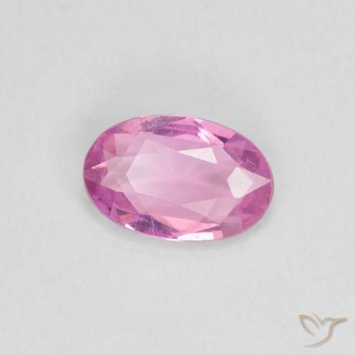 9,17 ctw natürlicher pink Saphir, Oval, VVS