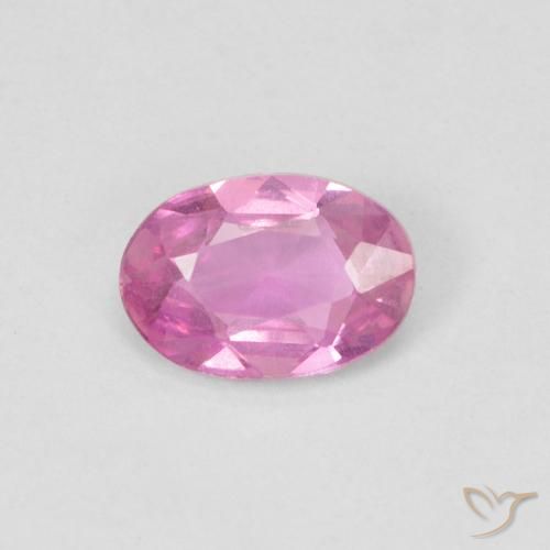 0.48ct Natürlicher Pink Saphir, Oval, VS