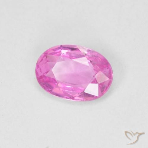 9,17 ctw natürlicher pink Saphir, Oval, VS