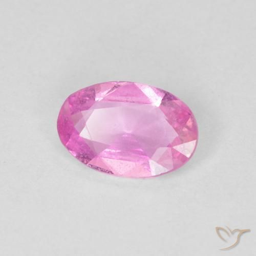 0.41ct Natürlicher Pink Saphir, Oval, VS