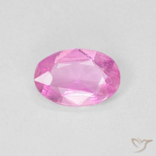 9,17 ctw natürlicher Pink Saphir, Oval, VS