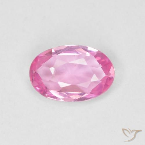 0.47ct Natürlicher pink Saphir, Oval, VVS