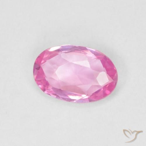 9,17 ctw natürlicher pink Saphir, Oval, VVS