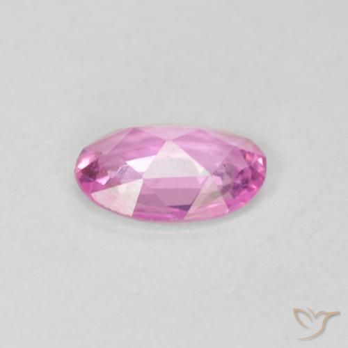 9,17 ctw natürlicher Pink Saphir, Oval, VVS
