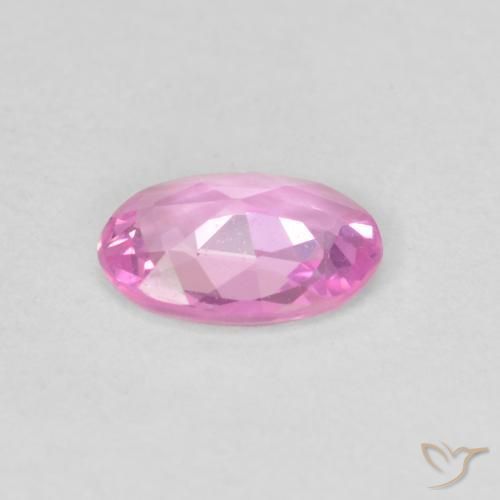 9,17 ctw natürlicher Pink Saphir, Oval, VVS