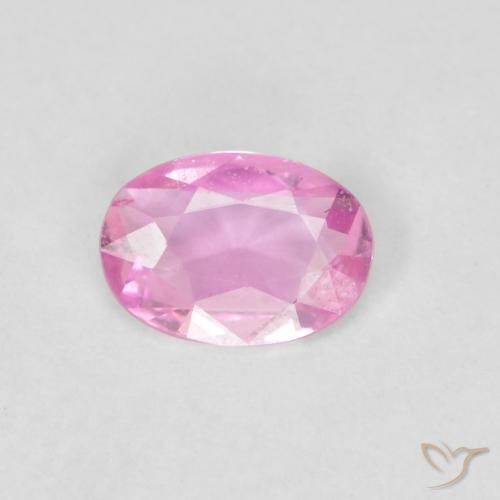 9,17 ctw natürlicher pink Saphir, Oval, VVS